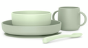 Suavinex Colour Essence Jungle Green Dinnerware Set for Children 4 M+ 4 Pc
