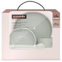 Suavinex Colour Essence Jungle Green Dinnerware Set for Children 4 M+ 4 Pc