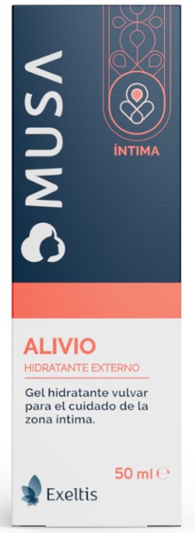 Musa Alivio Gel Hidratante Cuidado Íntimo 50 Ml