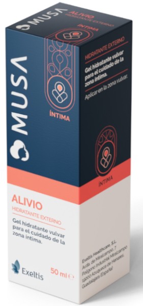 Musa Alivio Gel Hidratante Cuidado Íntimo 50 Ml