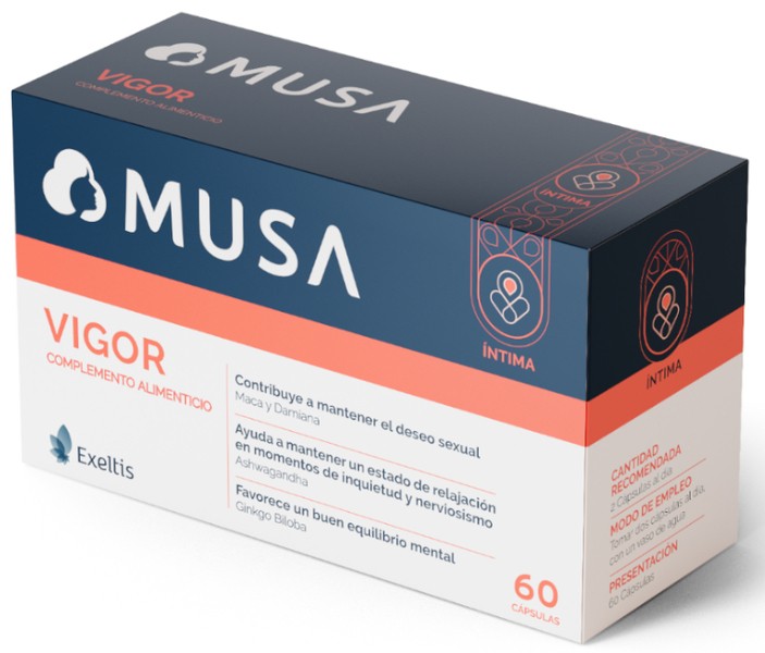 Musa Vigor Estímulo Sexual 60 Cápsulas