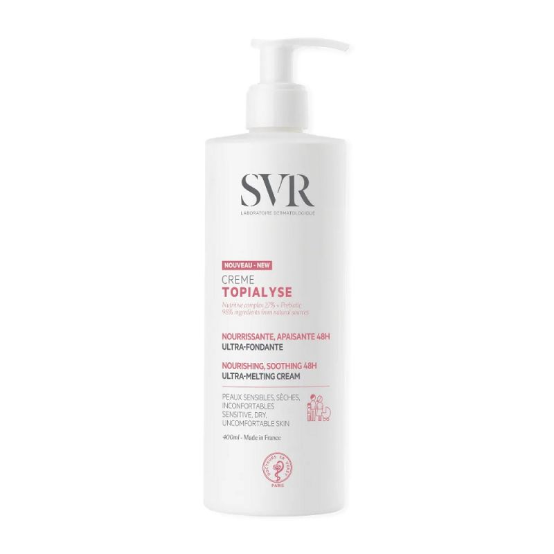 SVR Crema Nutritiva Calmante Topialyse 400ml