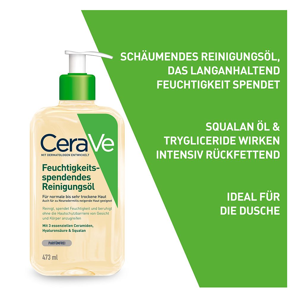 Cerave aceite limpiador espumoso 473 ml 