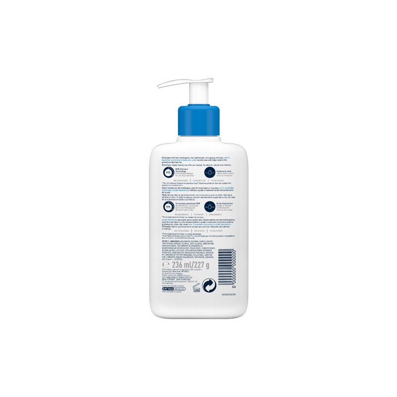 Cerave loción hidratante rostro y cuerpo 236 ml 