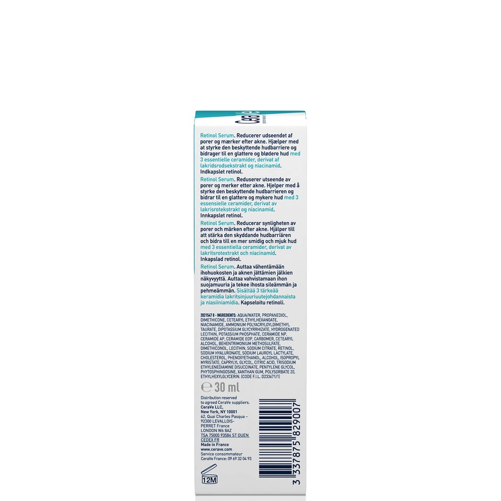 Cerave sérum retinol anti-marcas 30 ml
