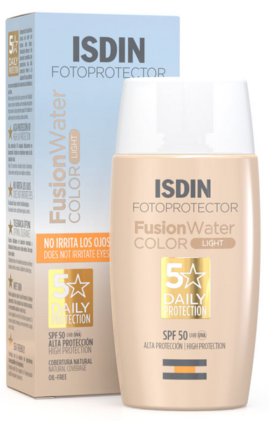 Isdin Fusion Water Colour Light SPF50 50 Ml