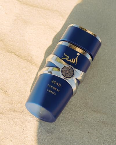 Lattafa Asad Zanzibar 3.4 Eau De Parfum Spray for Men
