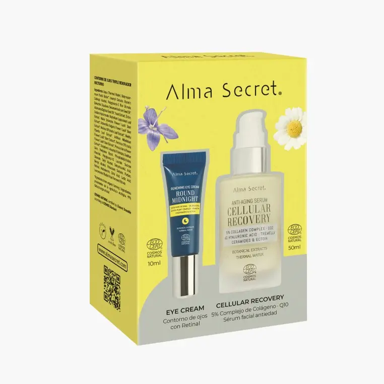 Alma Secret Pack: Cellular Recovery + Contorno Midnight Retinal