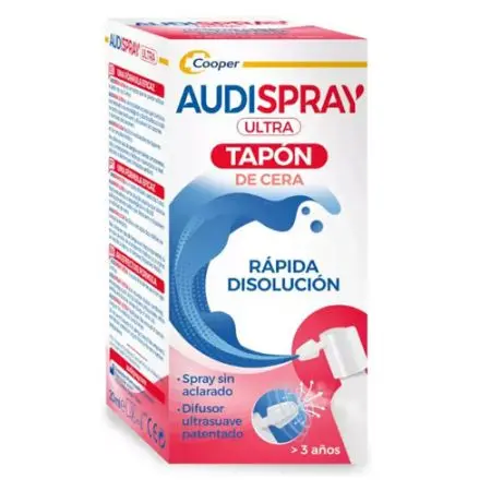 Audispray Tapón de Cera Rápida Disolución 20ml