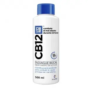 CB12 Enjuage Bucal Sabor Menta 500ml