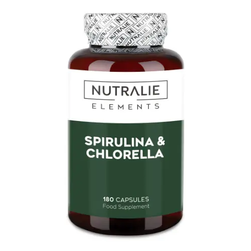 Nutralie Spirulina & Chlorella 180 Cápsulas