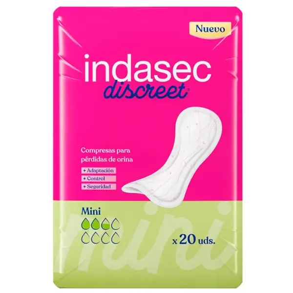 Indasec Discreet Mini 20 Unidades