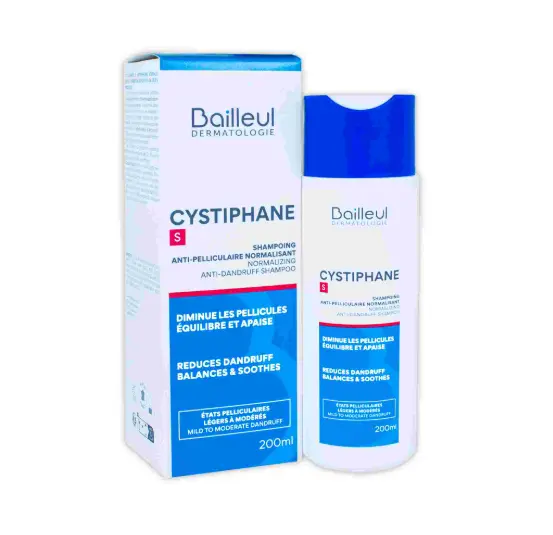 Bailleul Cystiphane Biorga Champu Anticaspa DS 200 ml 