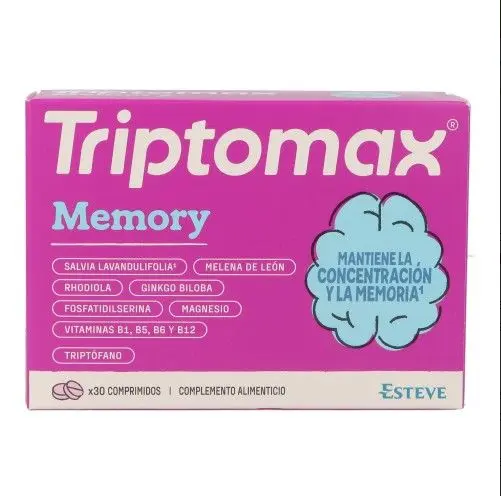 Triptomax Memory 30 Comprimidos 