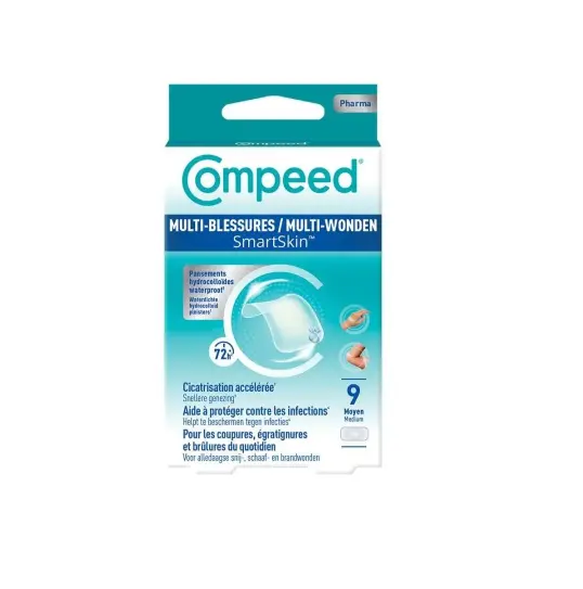 Compeed Multi-Heridas Mediano 9 Unidades 