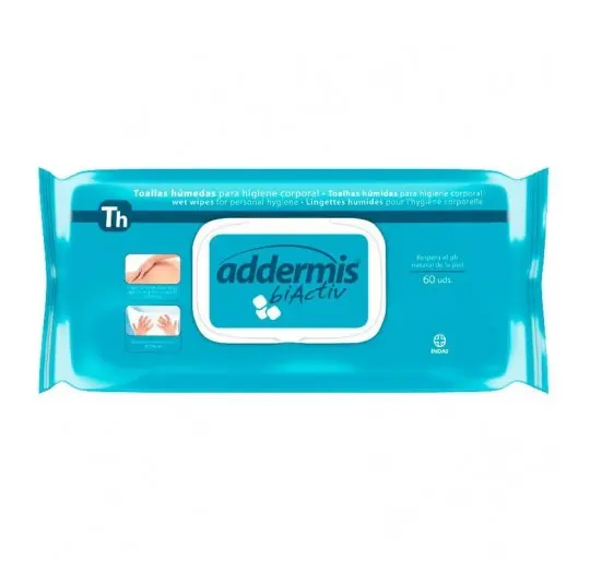 Addermis Toallitas Húmedas 60 Ud