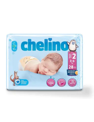 Chelino Pañal Love T2 3-6kg 28 Unidades