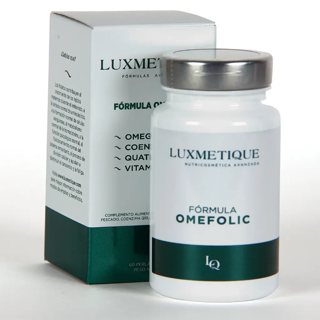 Luxmetique Fórmula Omefolic 60 Perlas