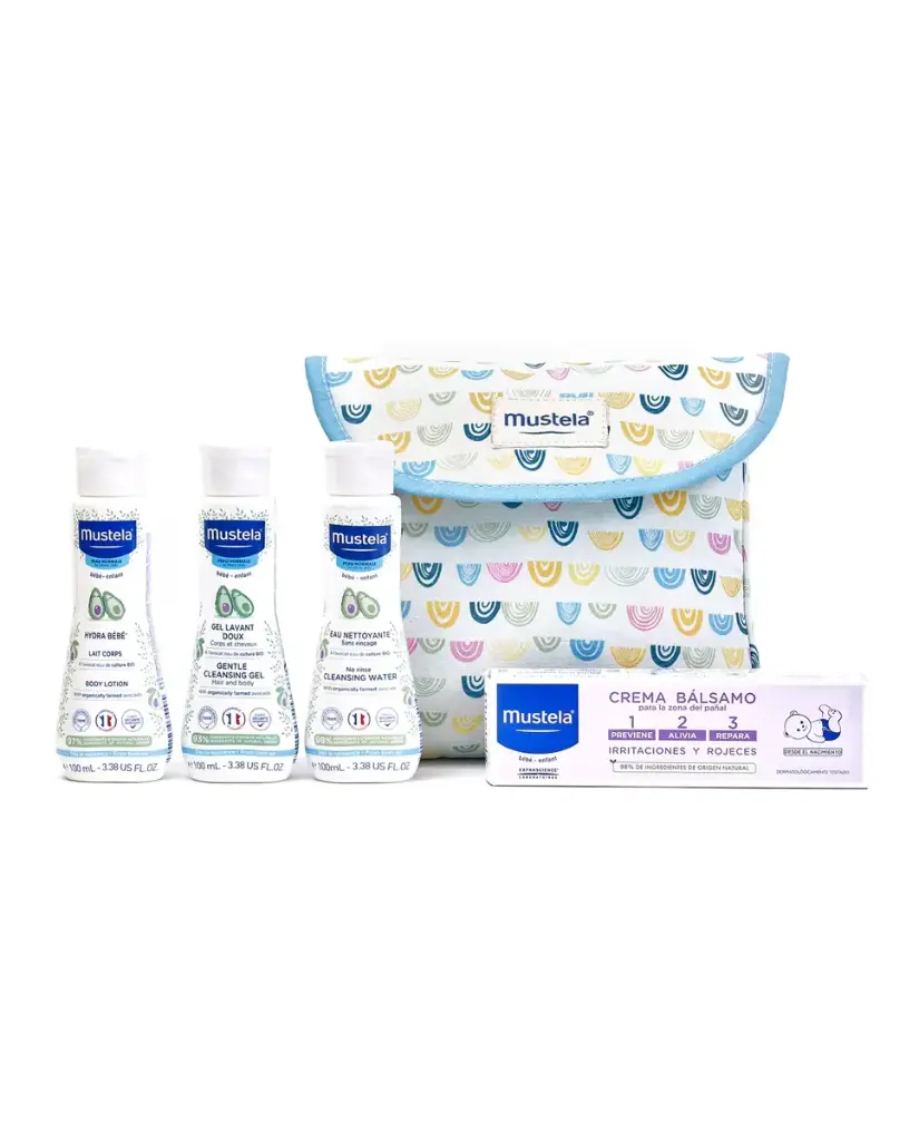 Mustela Neceser Little Moments Arcoiris Set 5 Piezas