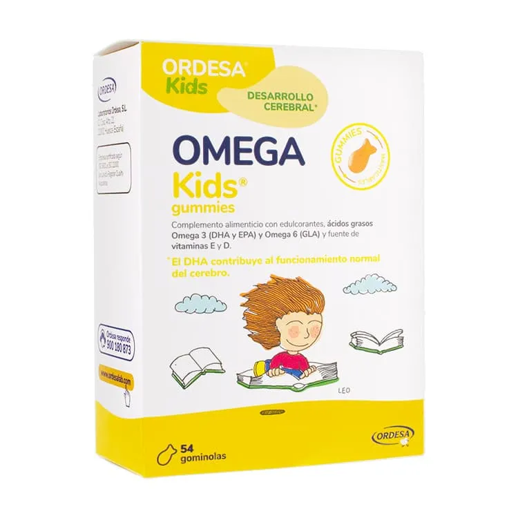 Ordesa Omega kids gummies 54 gominolas