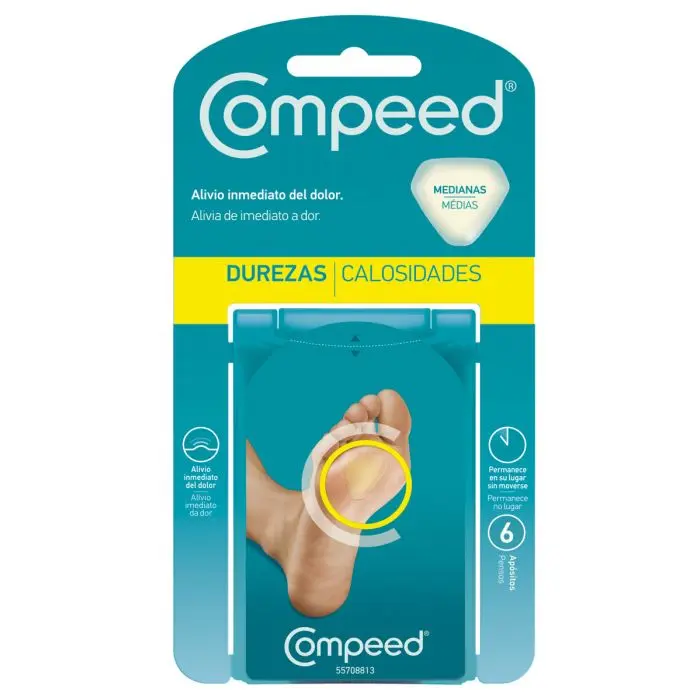 Compeed Durezas Medianas 6ud