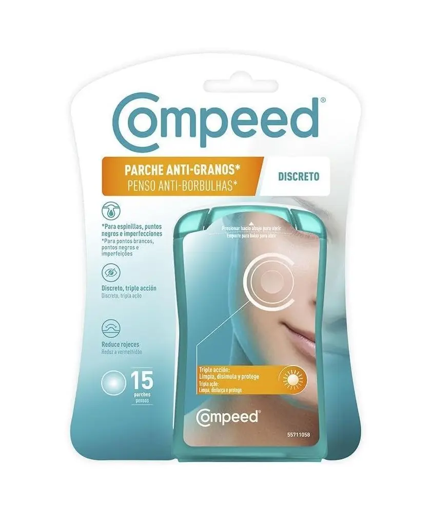 Compeed Anti-Granos Discreto 15ud