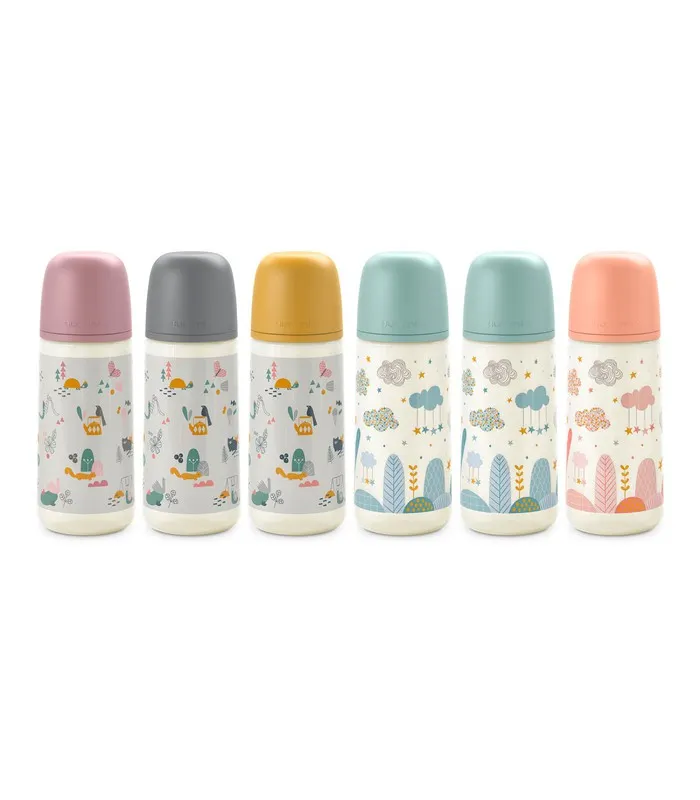 Suavinex biberón tetina fisiológica +6M flujo denso