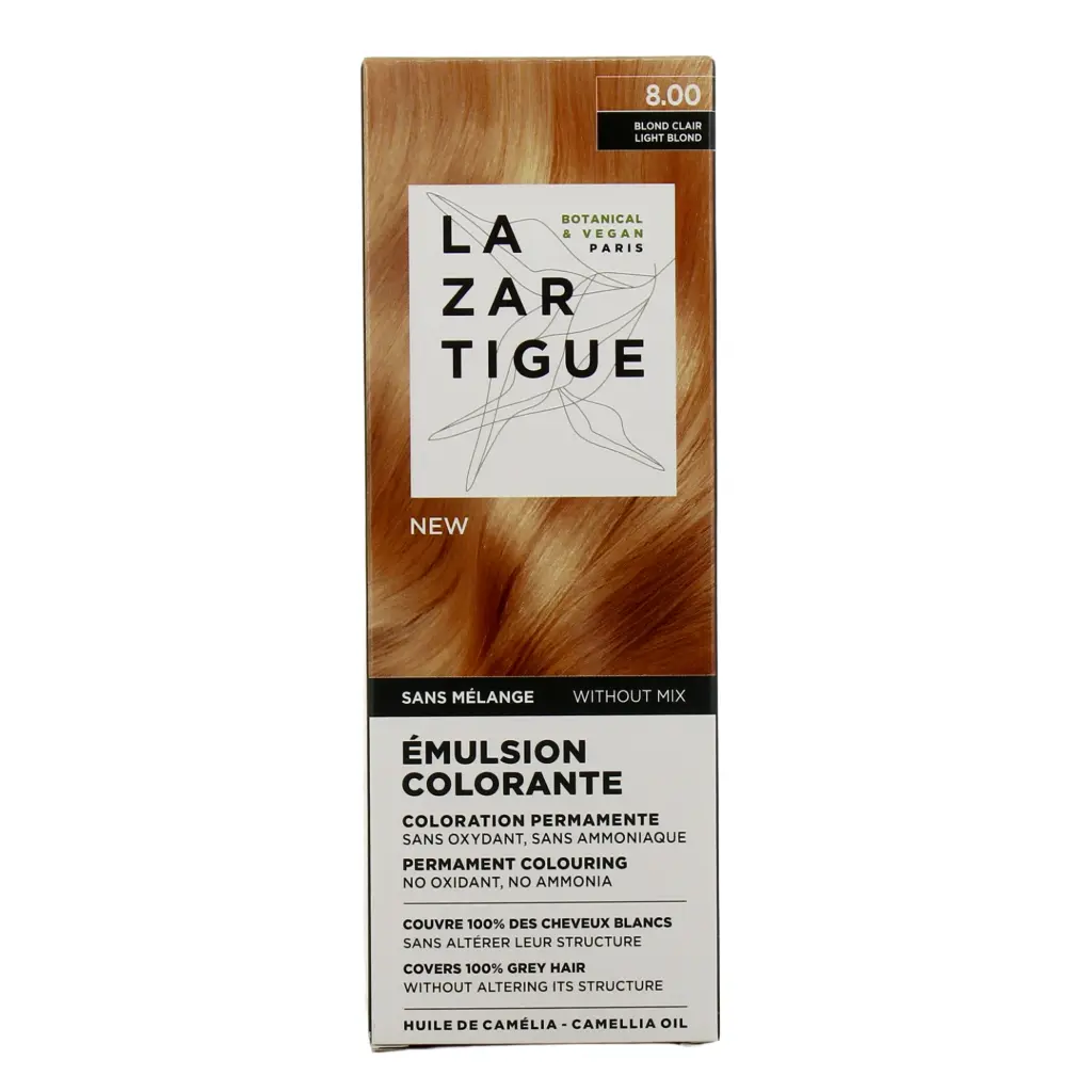 Lazartigue Emulsión Colorante Nº8 Rubio Claro 