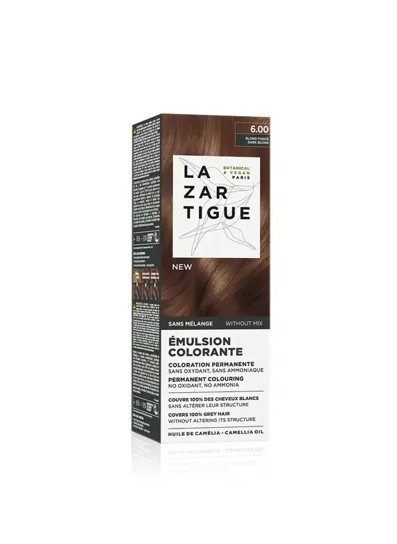 Lazartigue Emulsión Colorante Nº 6 Rubio Oscuro 