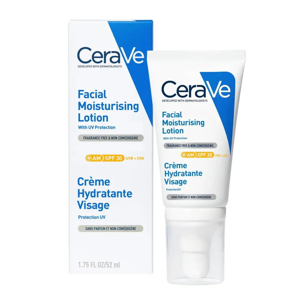 Cerave Loción Hidratante de Rostro SPF30