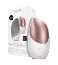 GESKE Sonic Thermo Facial Brush | 6 in 1 | White Rose Gold