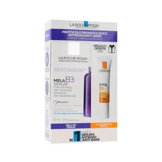 La Roche Posay Mela B3 Sérum 30ml + Anthelios UVMune400 Fluid Invisible SPF50+ 15ml