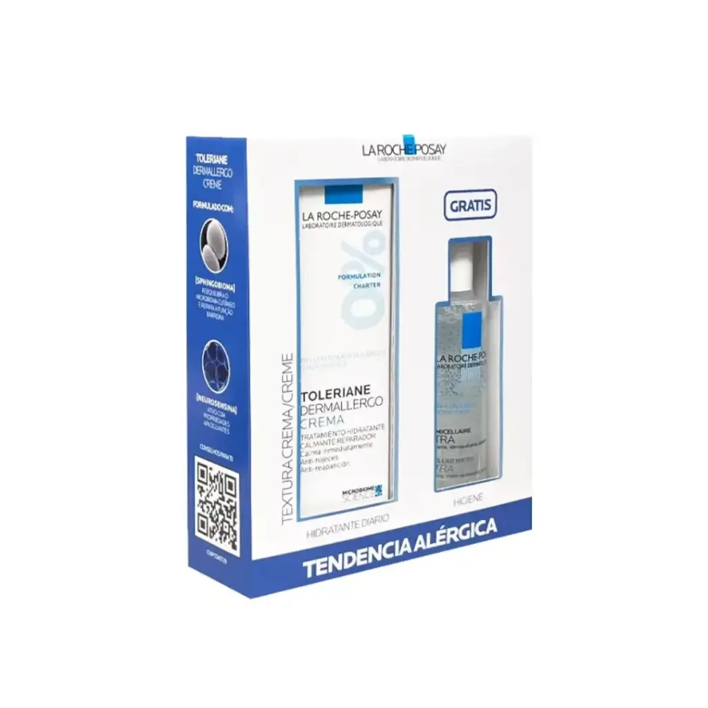 La Roche Posay Toleriane Dermallergo Crema 40ml + Agua Micelar