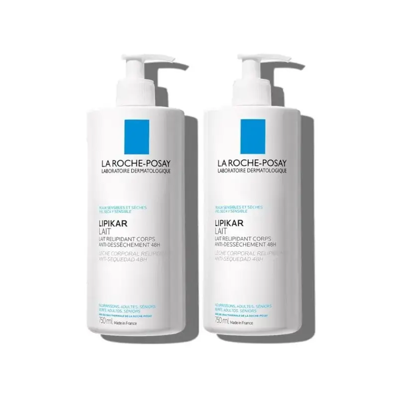 La Roche Posay Leche Hidratante Corporal Duo 2x750 ml 