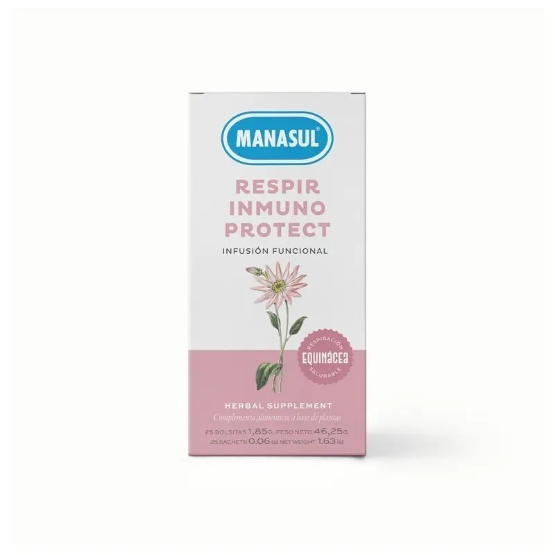 Manasul Respir Inmuno Protect 25 bolsitas
