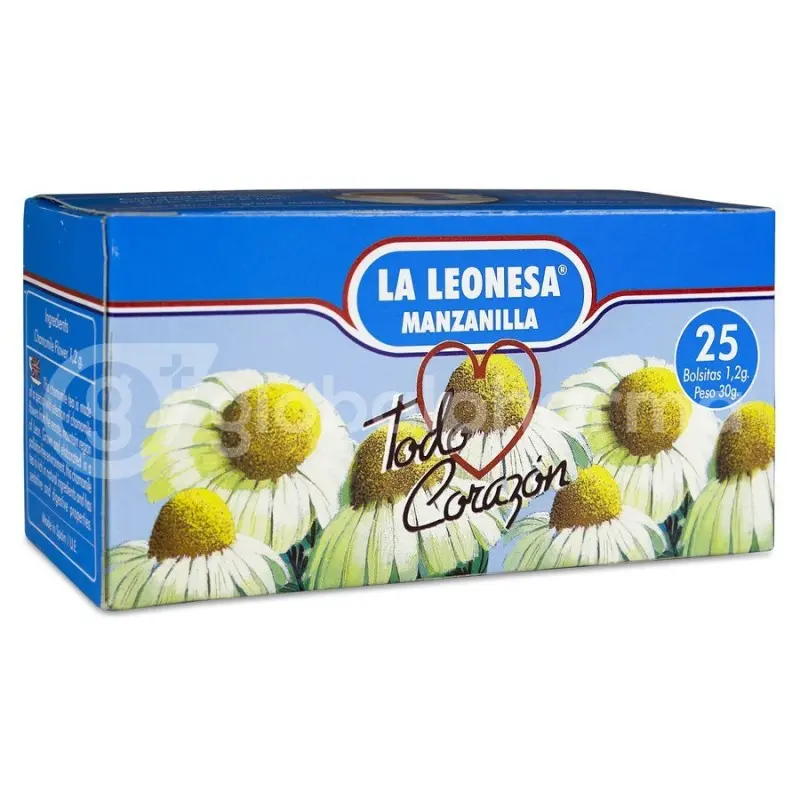 La Leonesa Infusiones Manzanilla 25 bolsas