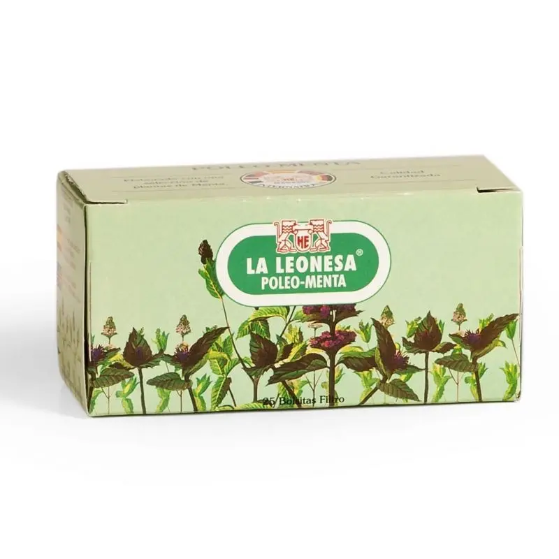 La Leonesa Infusiones Poleo Menta 25 bolsas