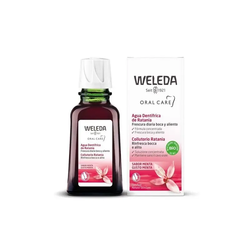 Weleda Agua Dentífrica de Ratania 50ml