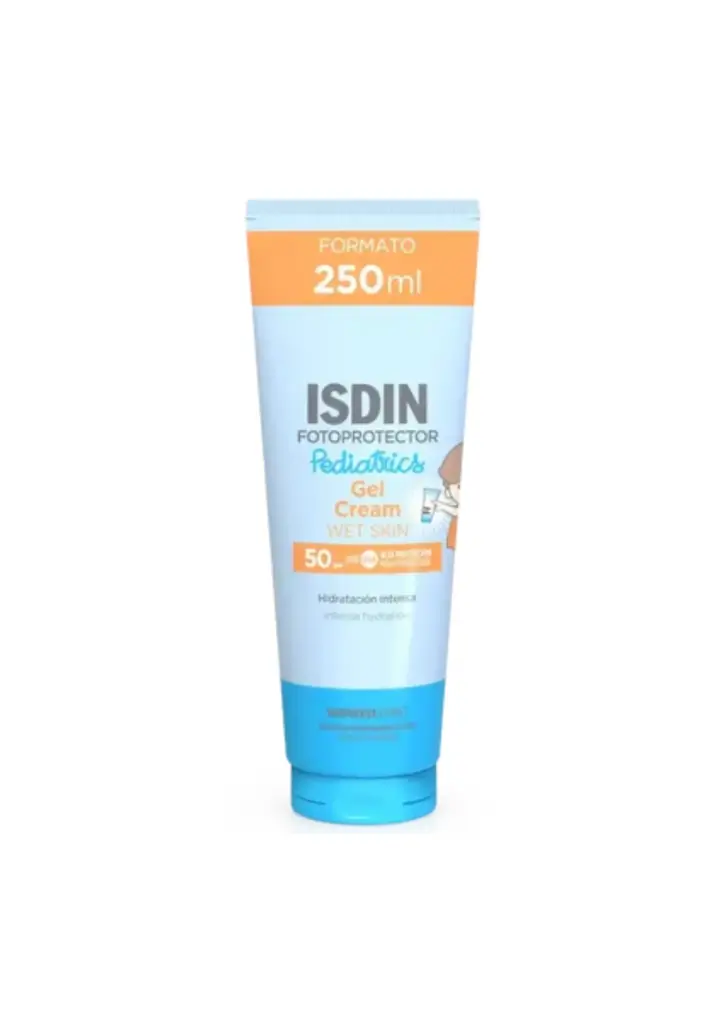 Isdin Pediatrics Gel-Cream Wet Skin SPF50 250ml
