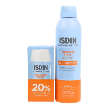 Isdin Pack Spray Transparente 250 ml + Fusion Water Magic 50 ml