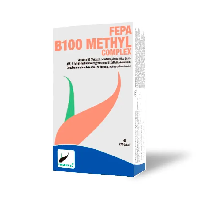 Fepa B100 Methyl complex 40 Cápsulas 
