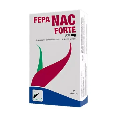Fepa Nac Forte 600 Mg 60 Cápsulas 