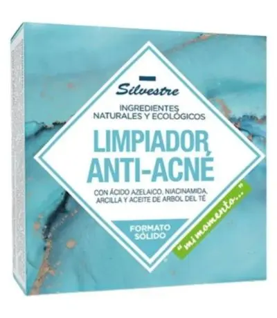 Silvestre Limpiador Anti-Acné Sólido 55g