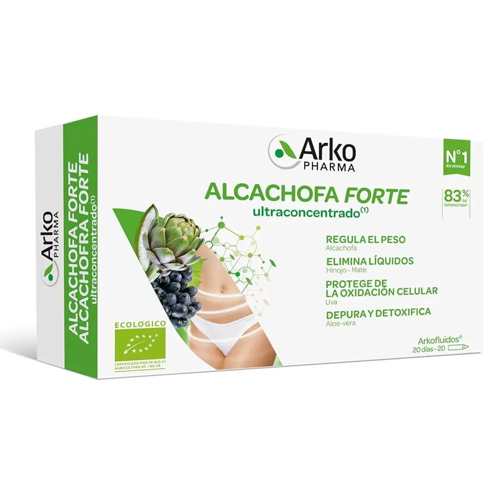 Arkopharma Alcachofa Forte 20 Ampollas