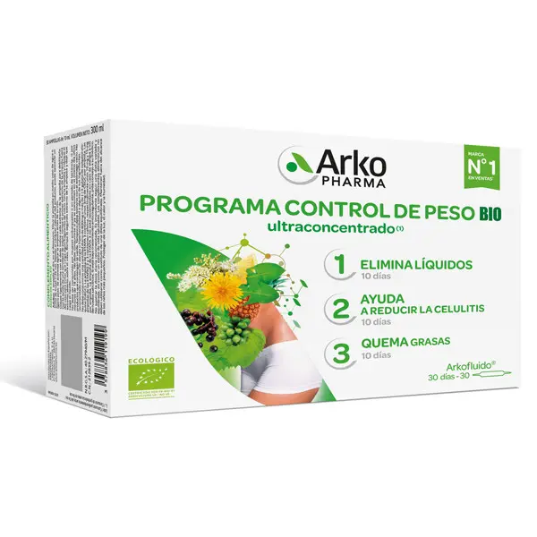 Arkopharma Programa Control de Peso 30 Ampollas