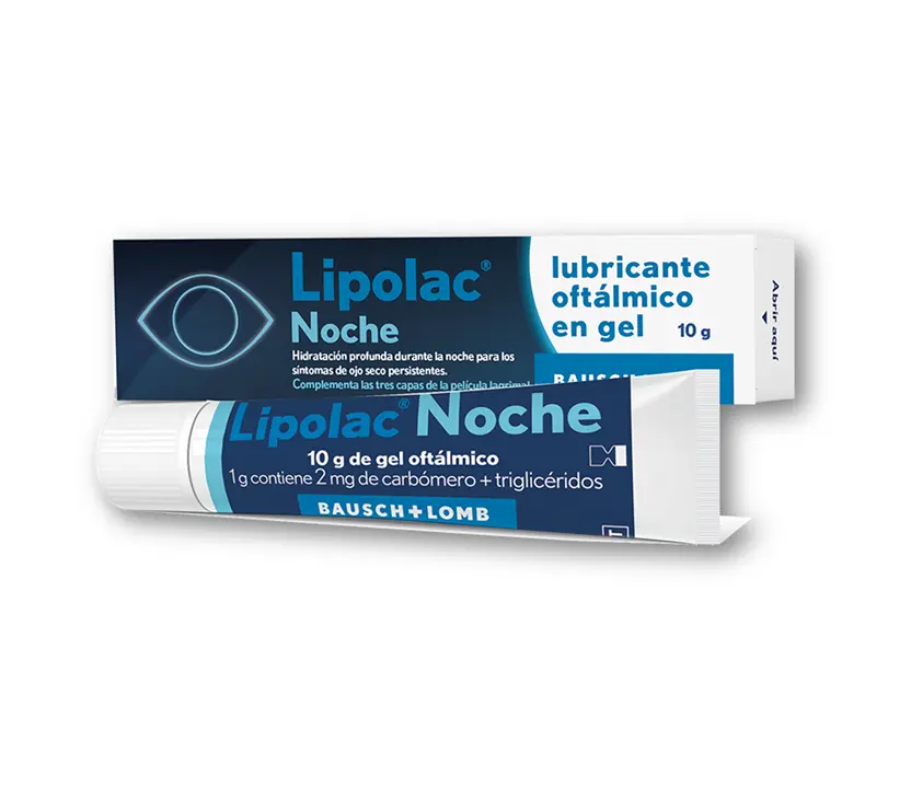 Lipolac Lubricante Óftalmico Gel Noche 10g