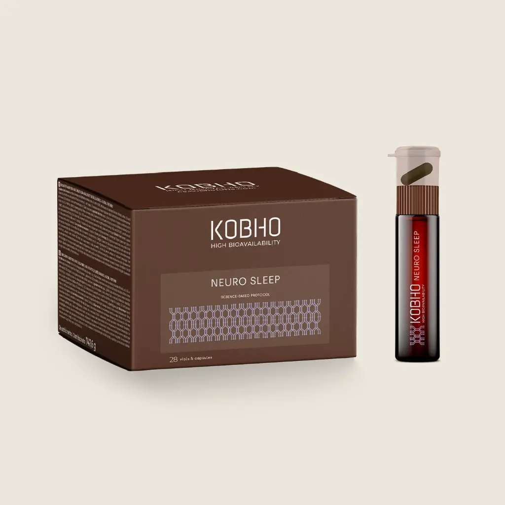 Kobho Labs NeuroSleep 28 Viales y Cápsulas 