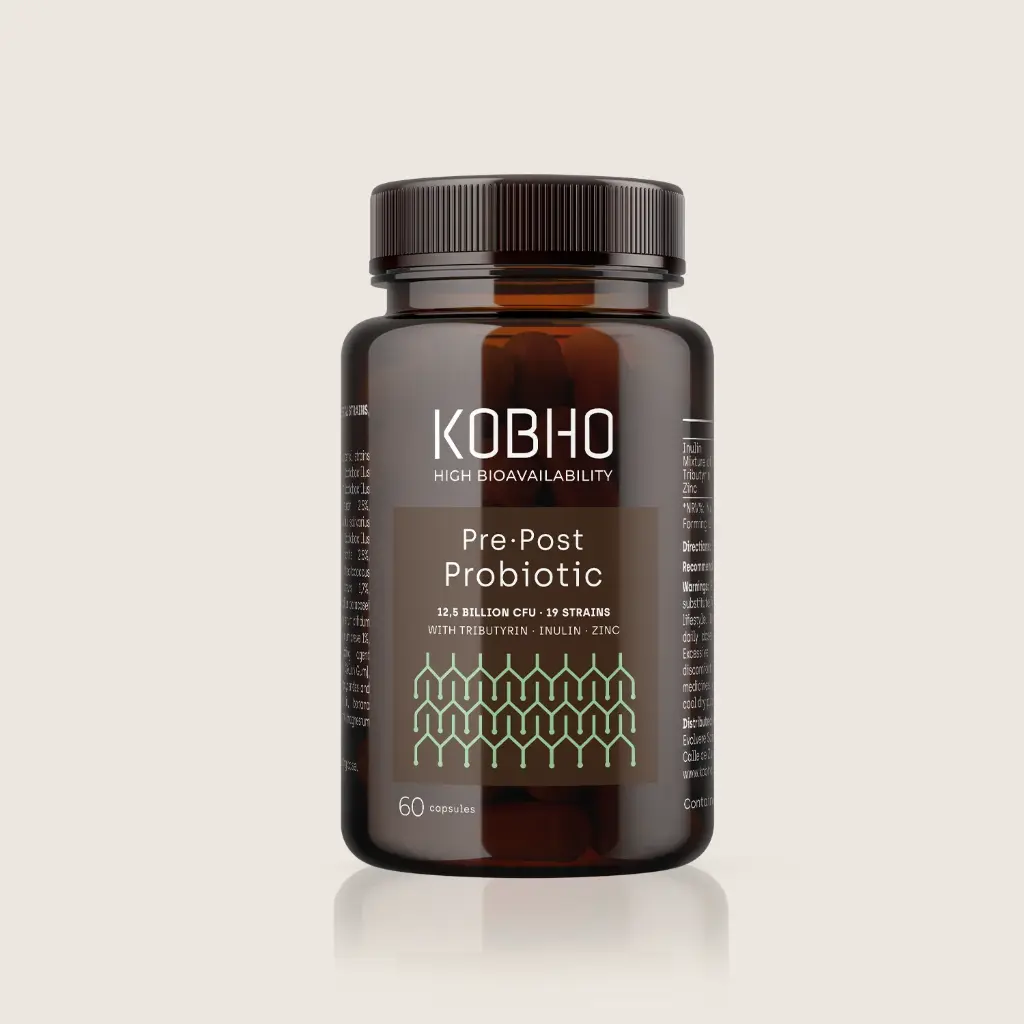 Kobho Labs Pre Post Probiotic 60 Cápsulas 