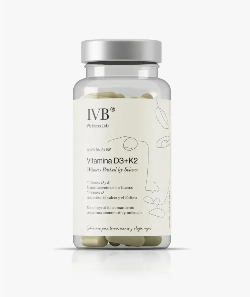 IVB Vitamina D3+K2 90 Cápsulas 