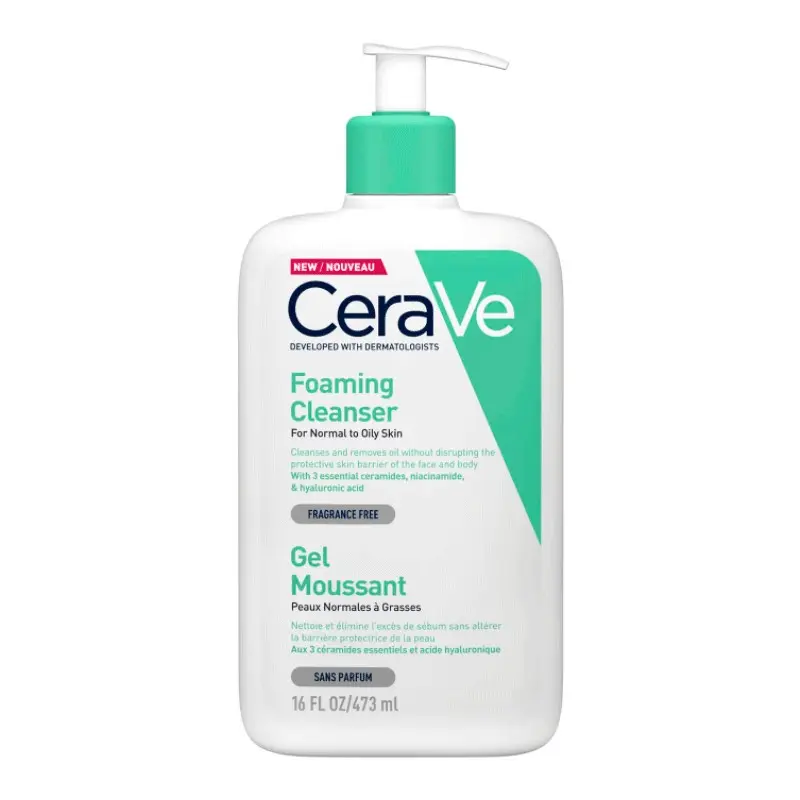 Cerave Gel Limpiador Espumoso Promo 20% 473ml